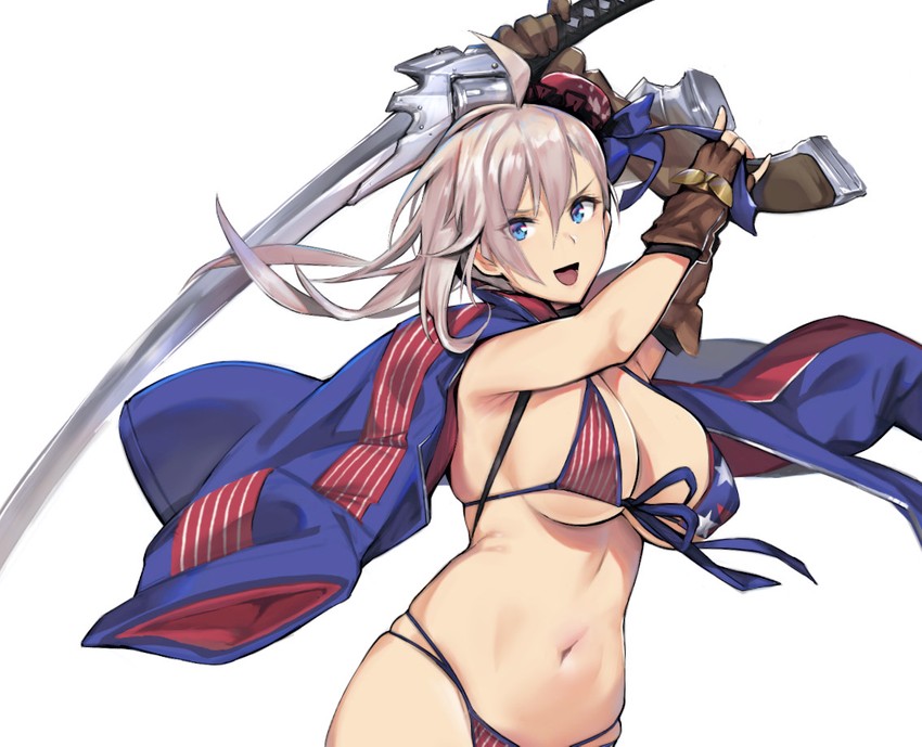 miyamoto musashi (fate and 1 more) drawn by kurowa