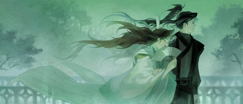 shi qingxuan and ming yi (tianguan cifu) drawn by sun_2g