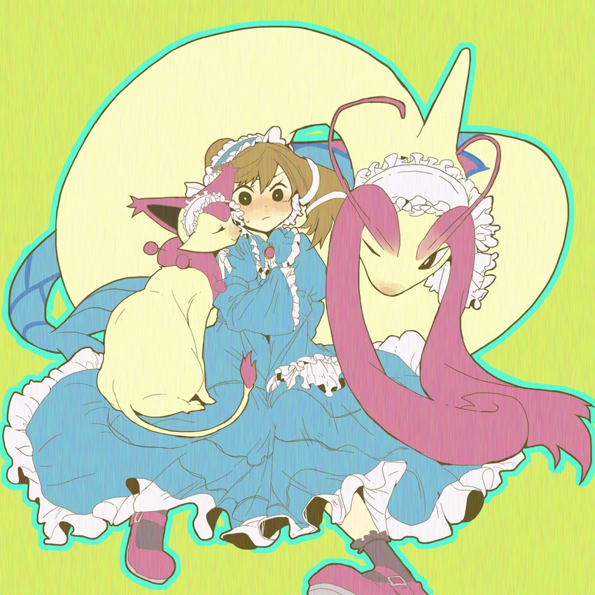 may, milotic, and delcatty (pokemon and 1 more) drawn by nayu703