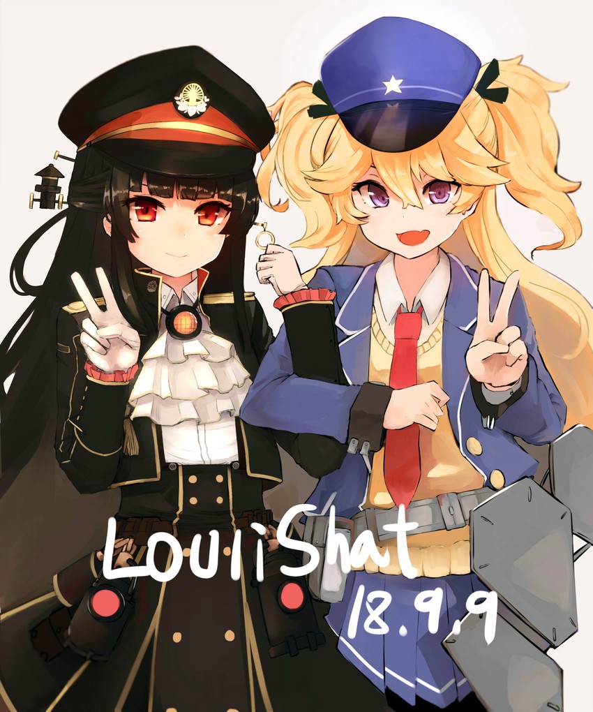 super-shorty and hachiroku (girls' frontline and 1 more) drawn by sosan