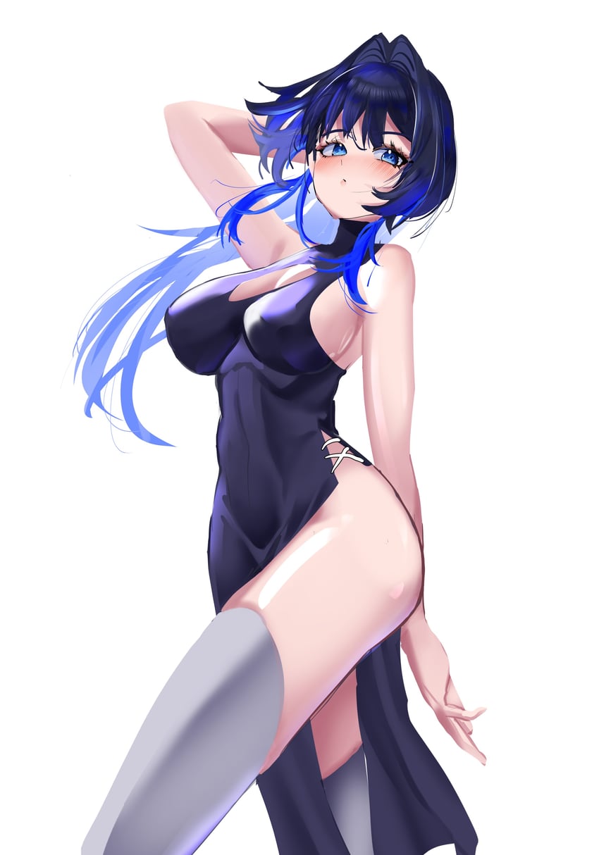 ouro kronii (hololive and 1 more) drawn by daaku_(koizumi_arata)
