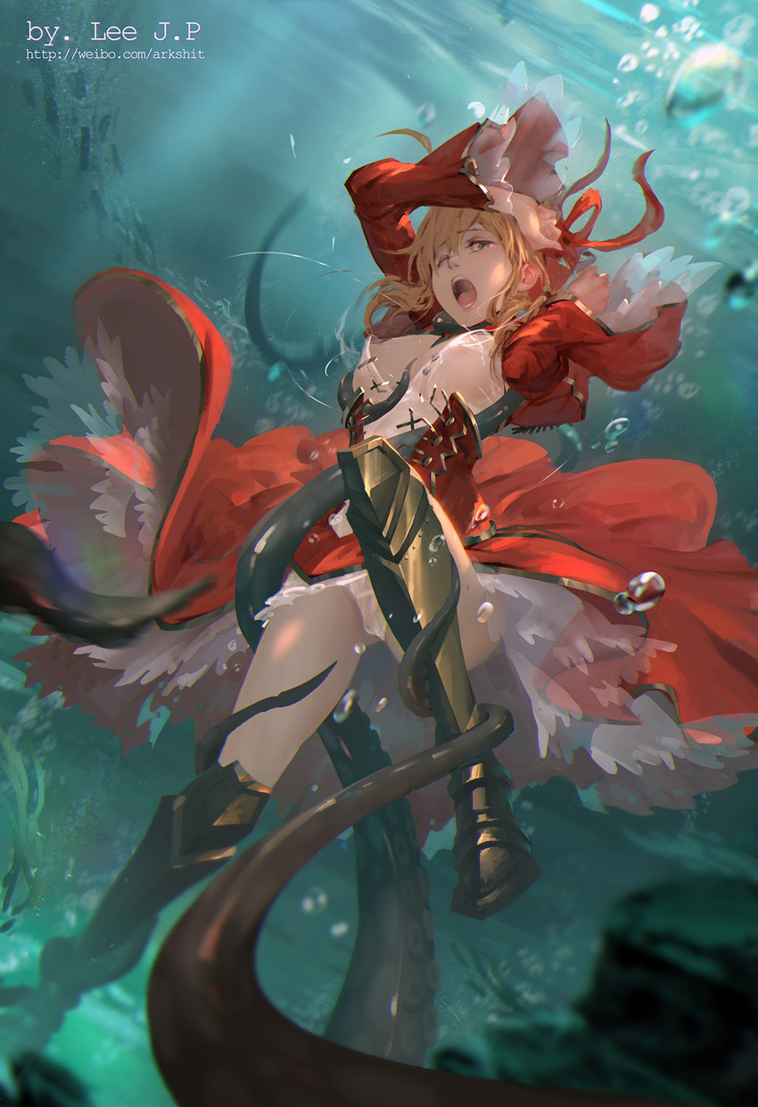 nero claudius (fate and 1 more) drawn by shali_diyu
