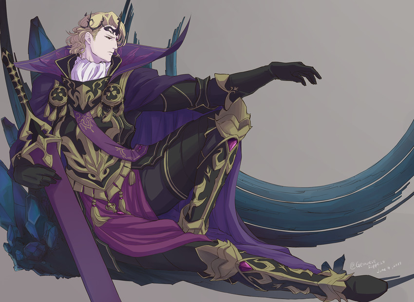 xander (fire emblem and 2 more) drawn by gemuesesuppe24