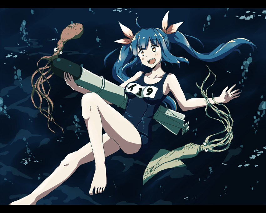 i-19 (kantai collection) drawn by any_(lucky_denver_mint)