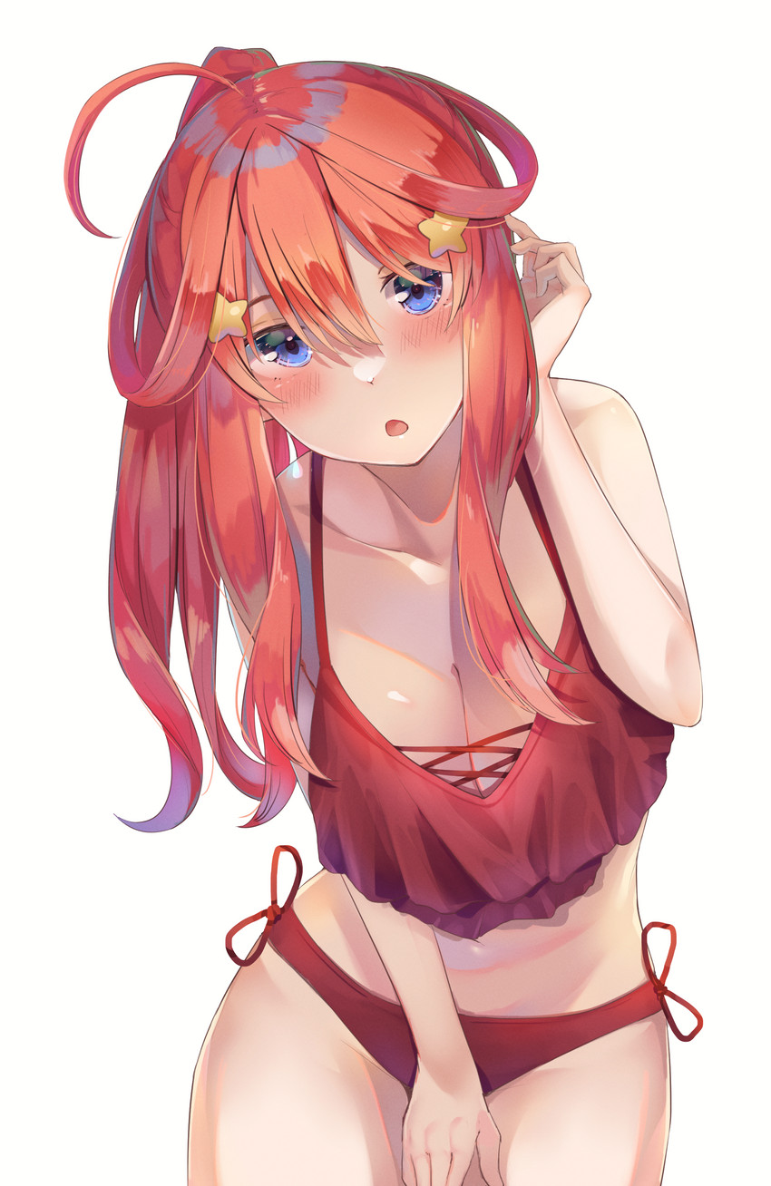 nakano itsuki (go-toubun no hanayome) drawn by yuunamida_uyu