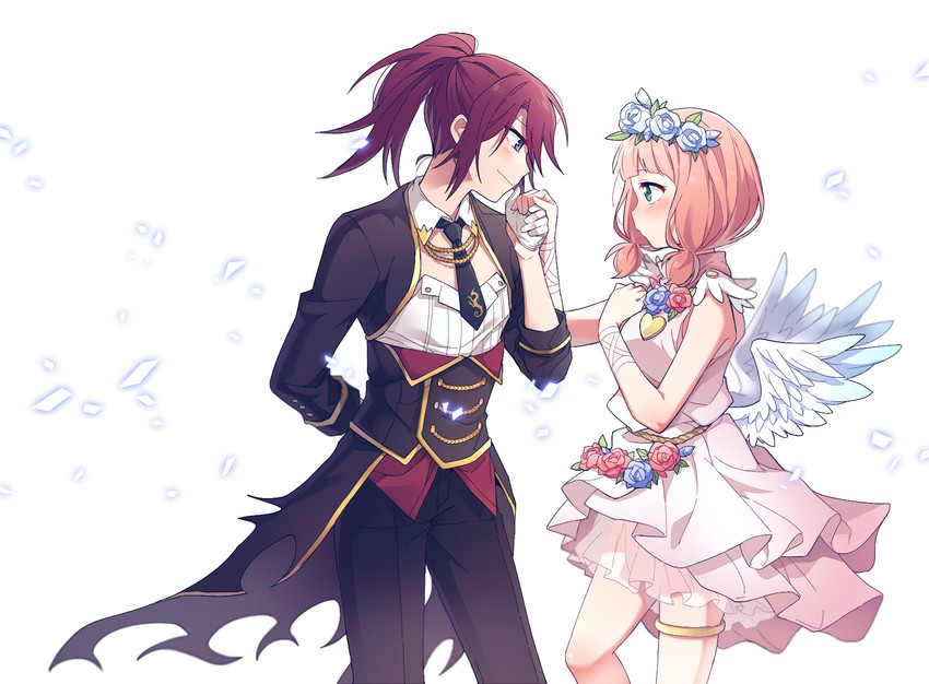 uehara himari and udagawa tomoe (bang dream!) drawn by re_ghotion