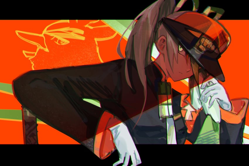 hatsune miku, sirfetch'd, and fighting miku (pokemon and 2 more) drawn by greiilock