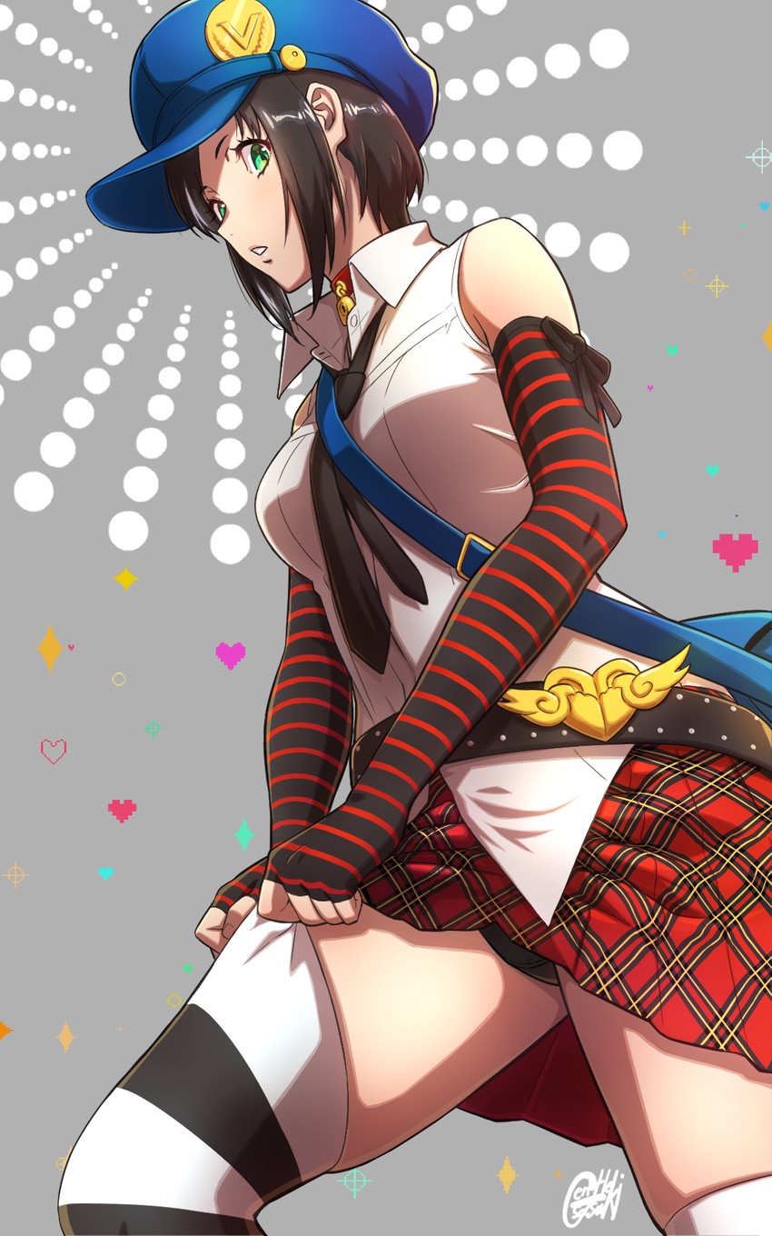 marie (persona and 2 more) drawn by gentle_sasaki
