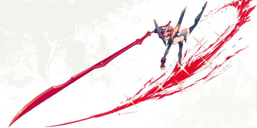 matoi ryuuko and senketsu (kill la kill) drawn by asgr