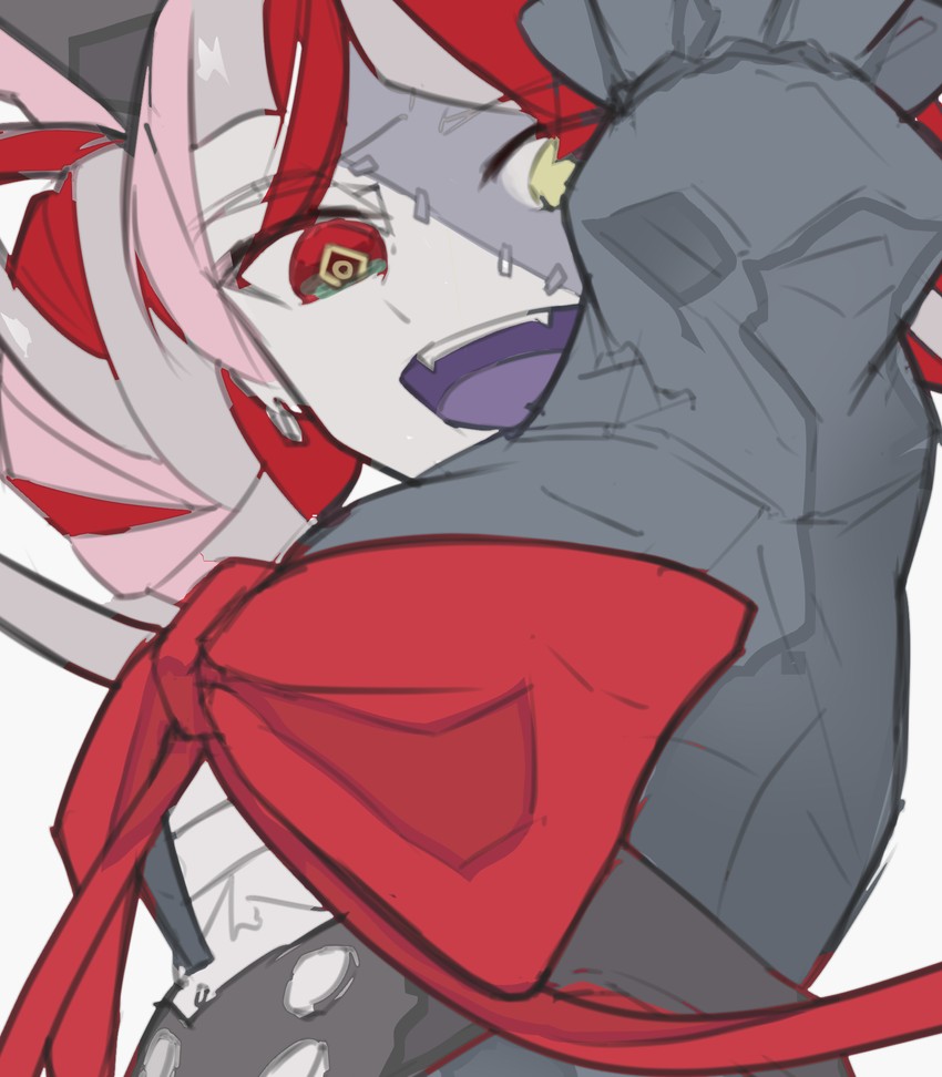 kureiji ollie (hololive and 1 more) drawn by ghett0taku