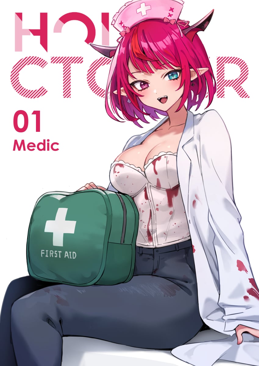 irys (hololive and 1 more) drawn by oopartz_yang