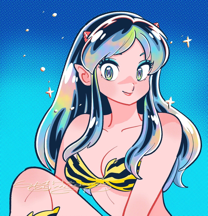 lum (urusei yatsura) drawn by muda_rengou_to_ziggy_stardust