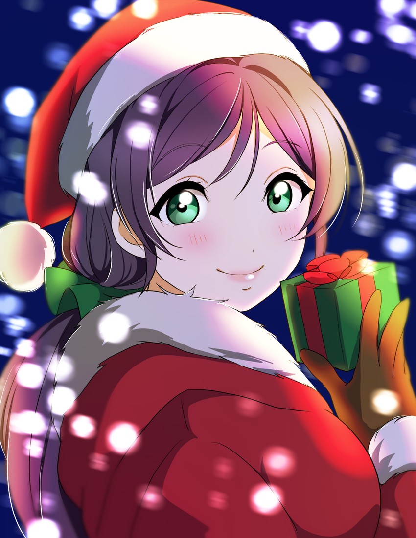 tojo nozomi (love live! and 1 more) drawn by kate_iwana