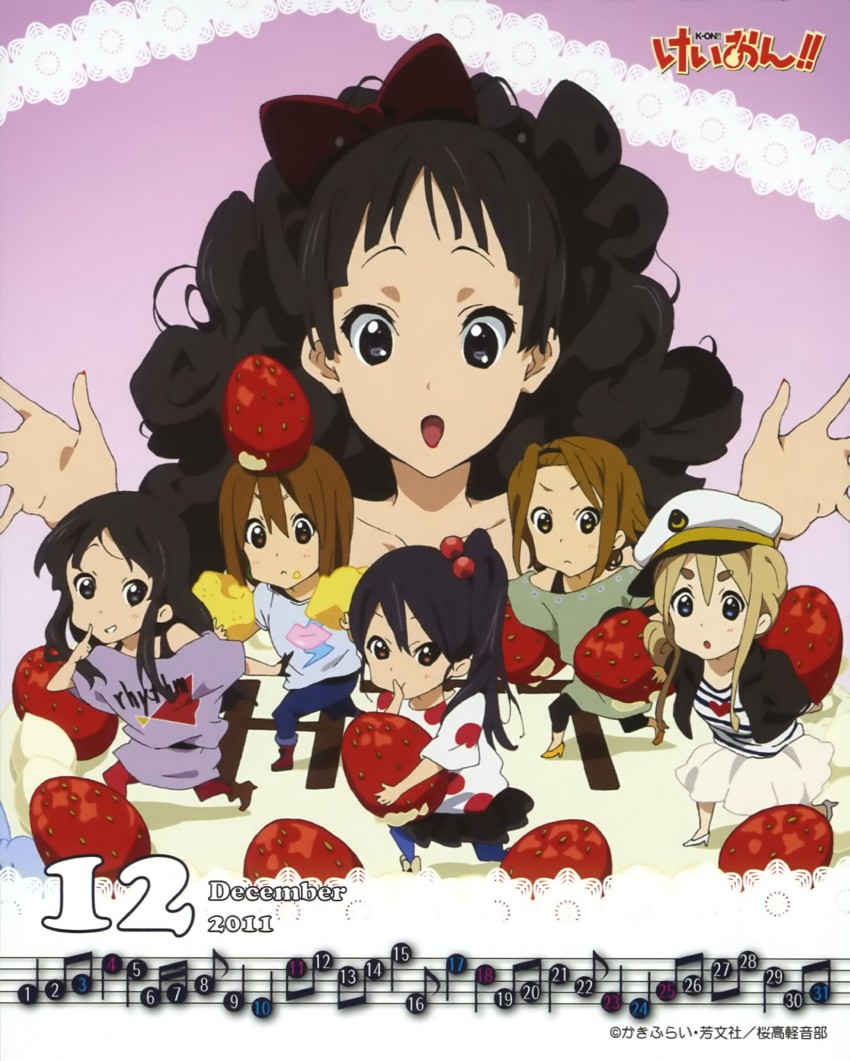 akiyama mio, nakano azusa, hirasawa yui, tainaka ritsu, and kotobuki tsumugi (k-on!) drawn by naitou_nao