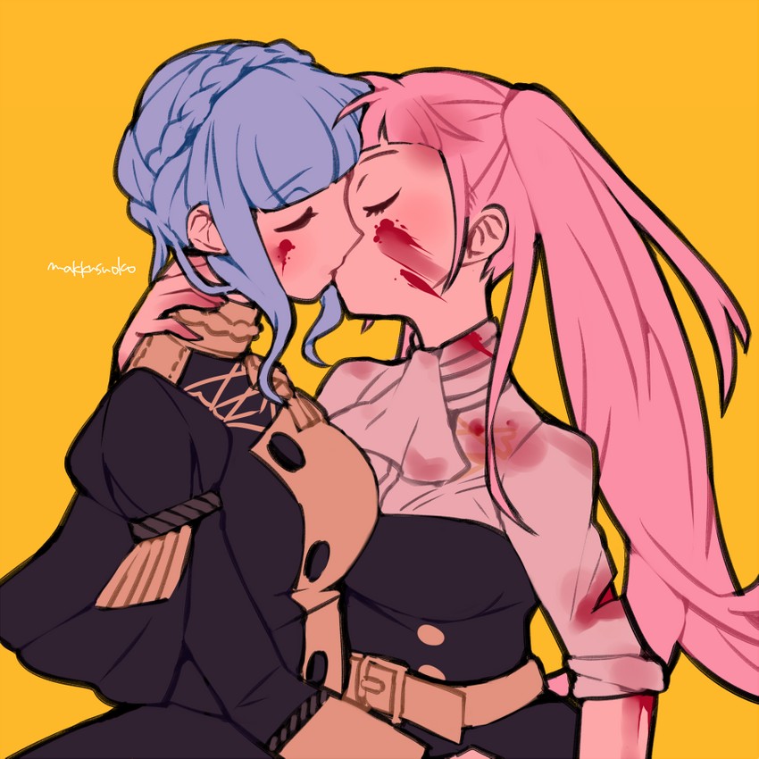 hilda valentine goneril and marianne von edmund (fire emblem and 1 more) drawn by do_m_kaeru