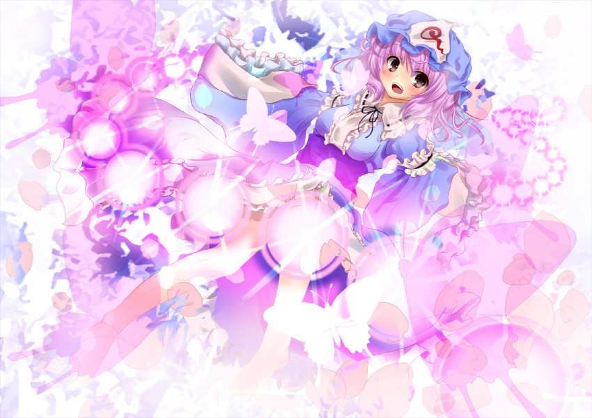 saigyouji yuyuko (touhou) drawn by maisaki_miyabi