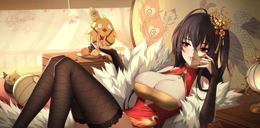 manjuu and taihou (azur lane) drawn by xiaoxiao_nanjue_buyaokeng