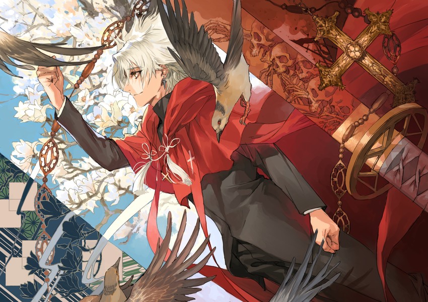 amakusa shirou (fate and 1 more) drawn by seomouse