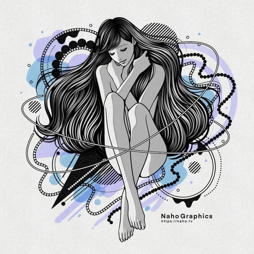 original drawn by naho_graphics