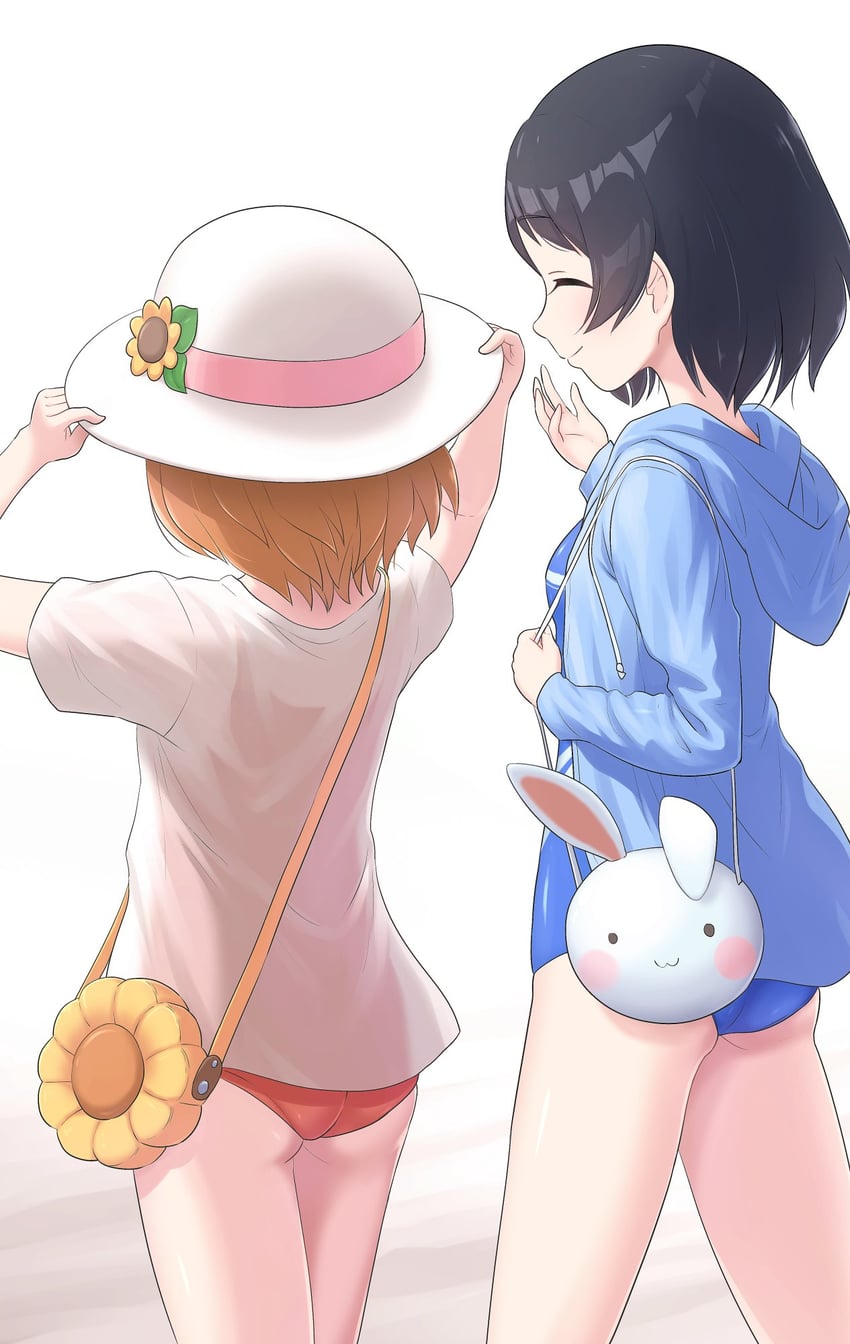 sasaki chie and ryuzaki kaoru (idolmaster and 1 more) drawn by yama_tatsuo