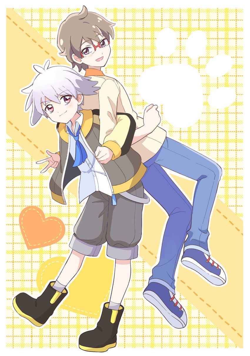 toyama satoru and daifuku (precure and 1 more) drawn by unioc0wa