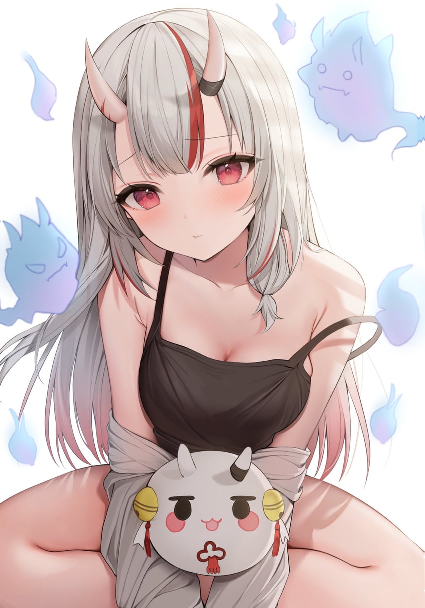 nakiri ayame, poyoyo, shiranui, and karma (hololive) drawn by iruka3