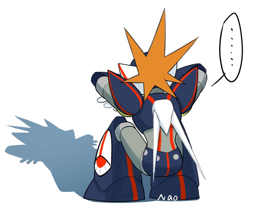 axl (mega man and 1 more) drawn by nao_(gatita)