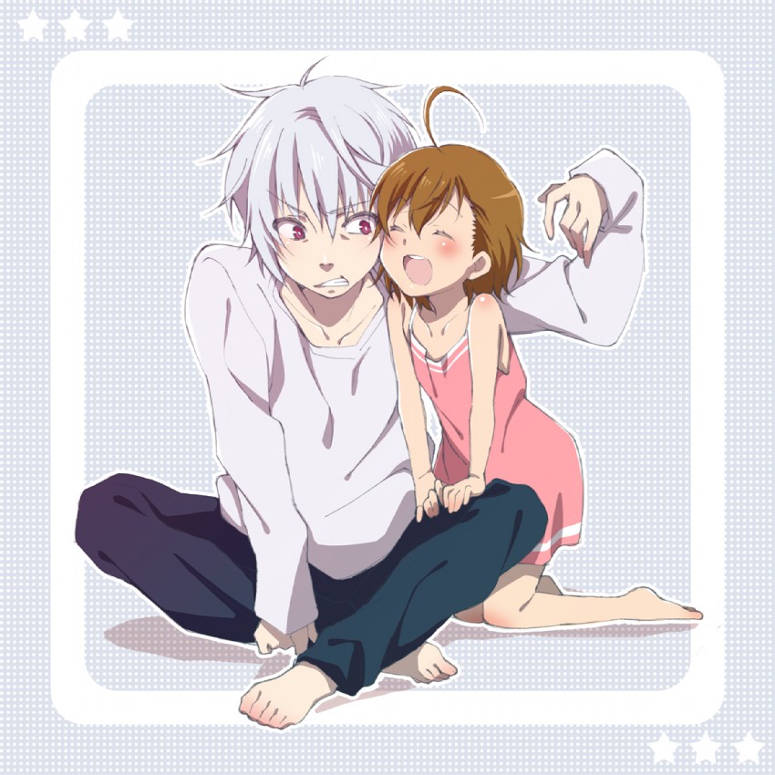accelerator and last order (toaru majutsu no index) drawn by okayu-k