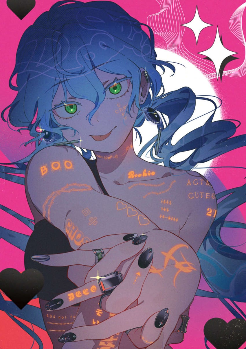 hatsune miku (vocaloid and 1 more) drawn by hassan_(sink916)