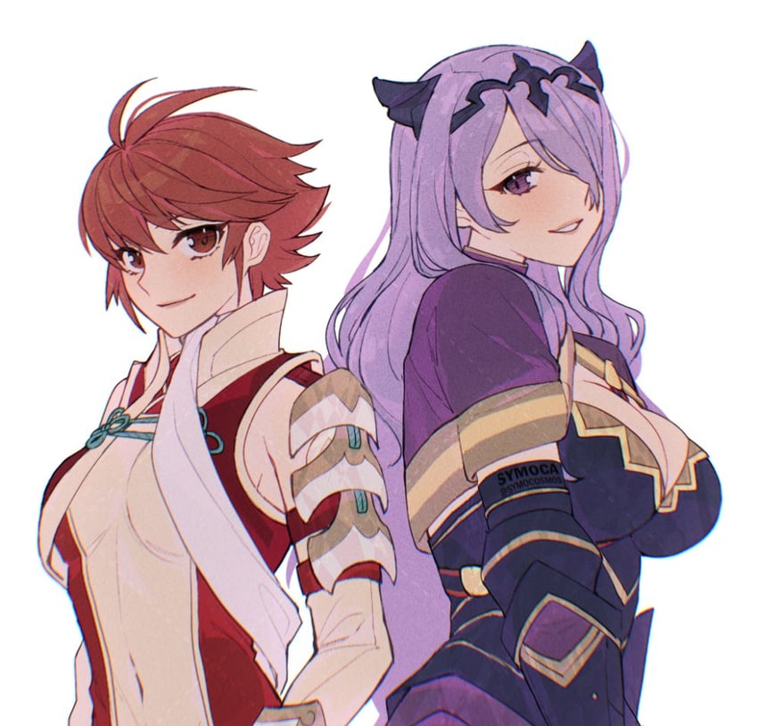 camilla and hinoka (fire emblem and 1 more) drawn by symoca