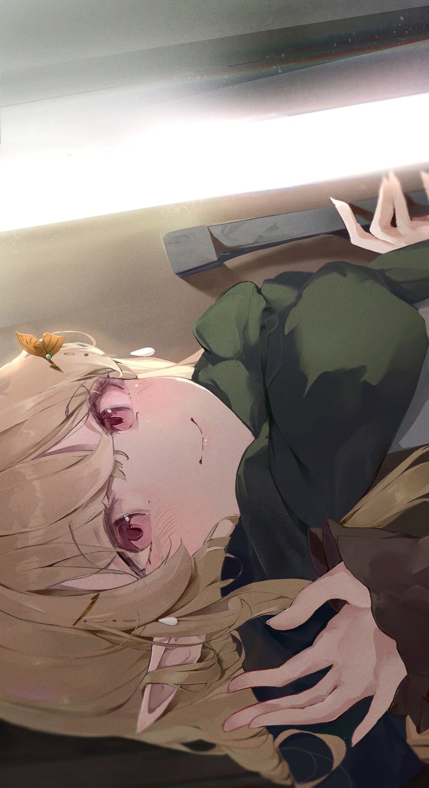 pomu rainpuff (nijisanji and 1 more) drawn by i!roha