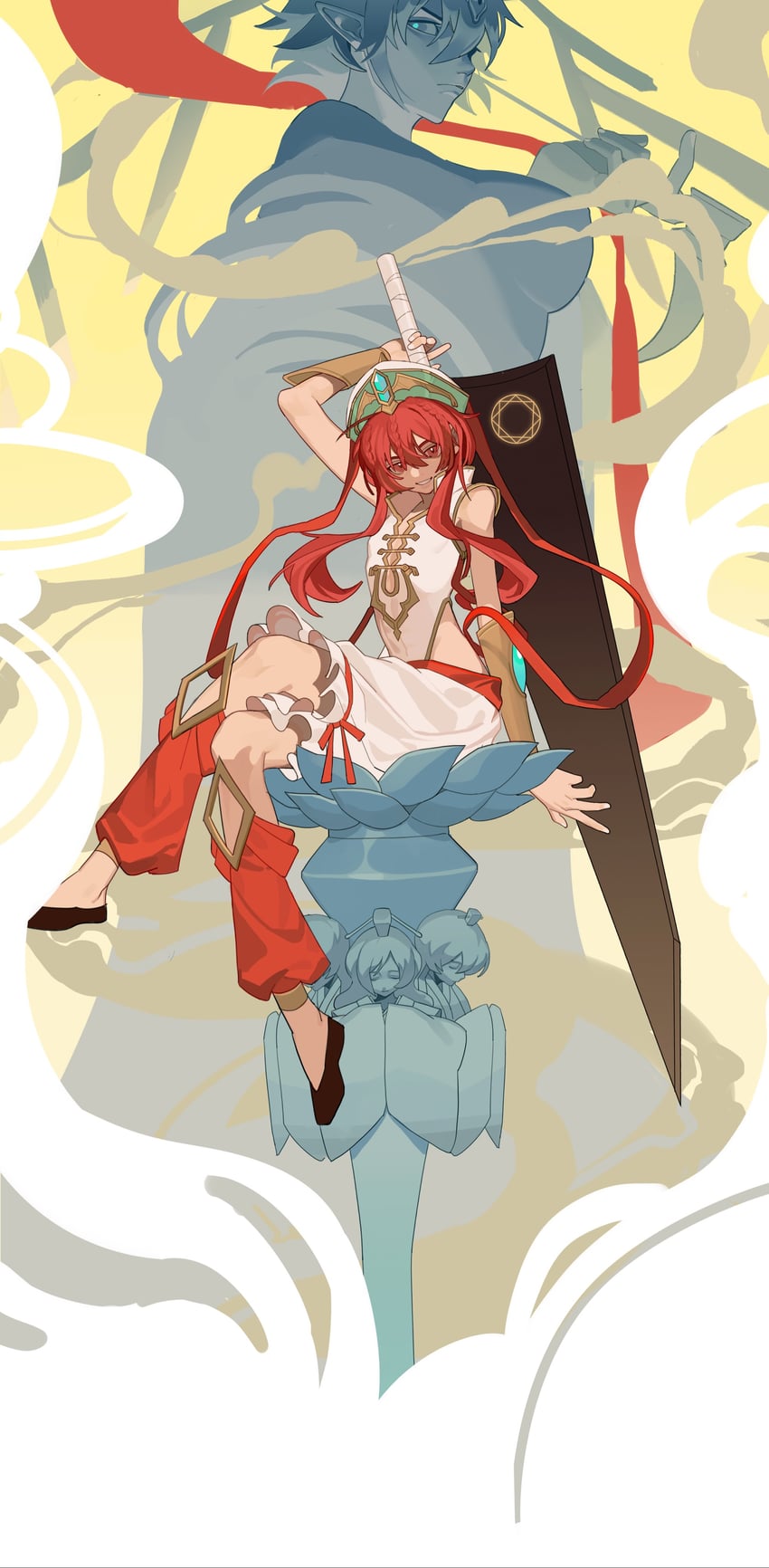 ren hakuryuu and ren kouha (magi the labyrinth of magic) drawn by jacknife