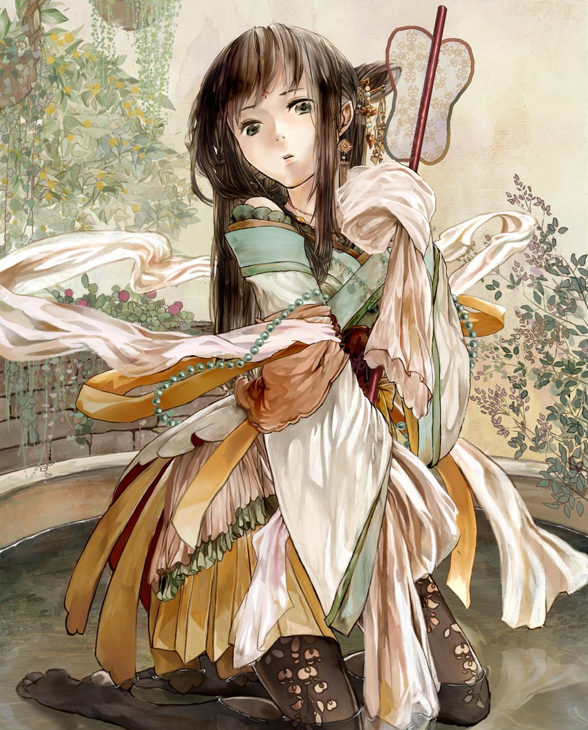 diao chan (original and 1 more) drawn by mi-so