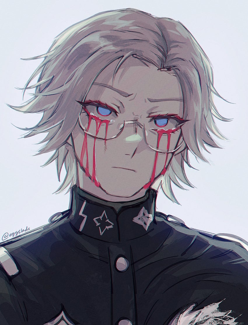 aotsuki eito (the hundred line -last defense academy-) drawn by eggslads