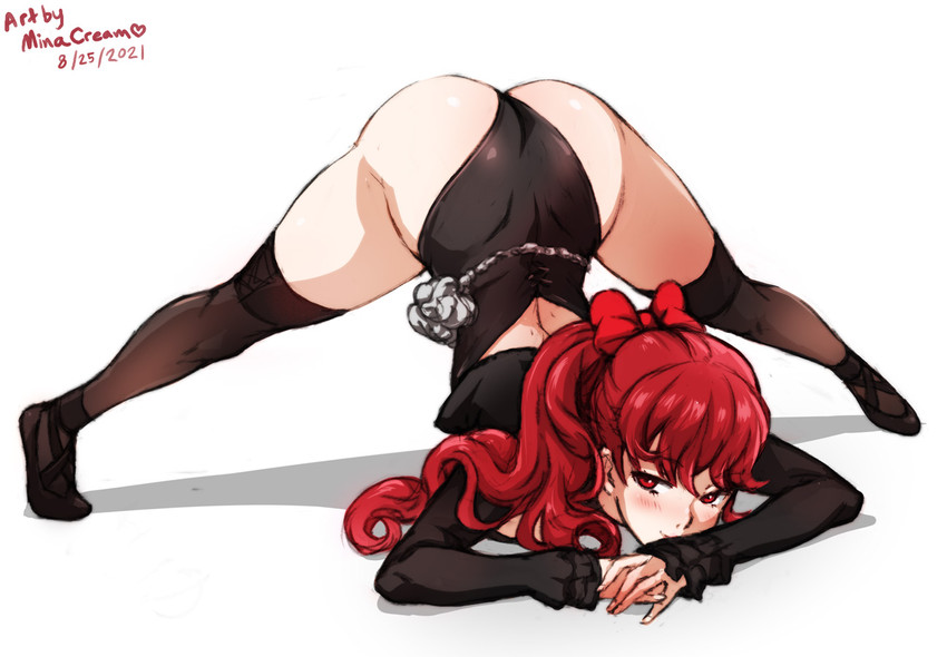 yoshizawa kasumi and violet (persona and 2 more) drawn by mina_cream