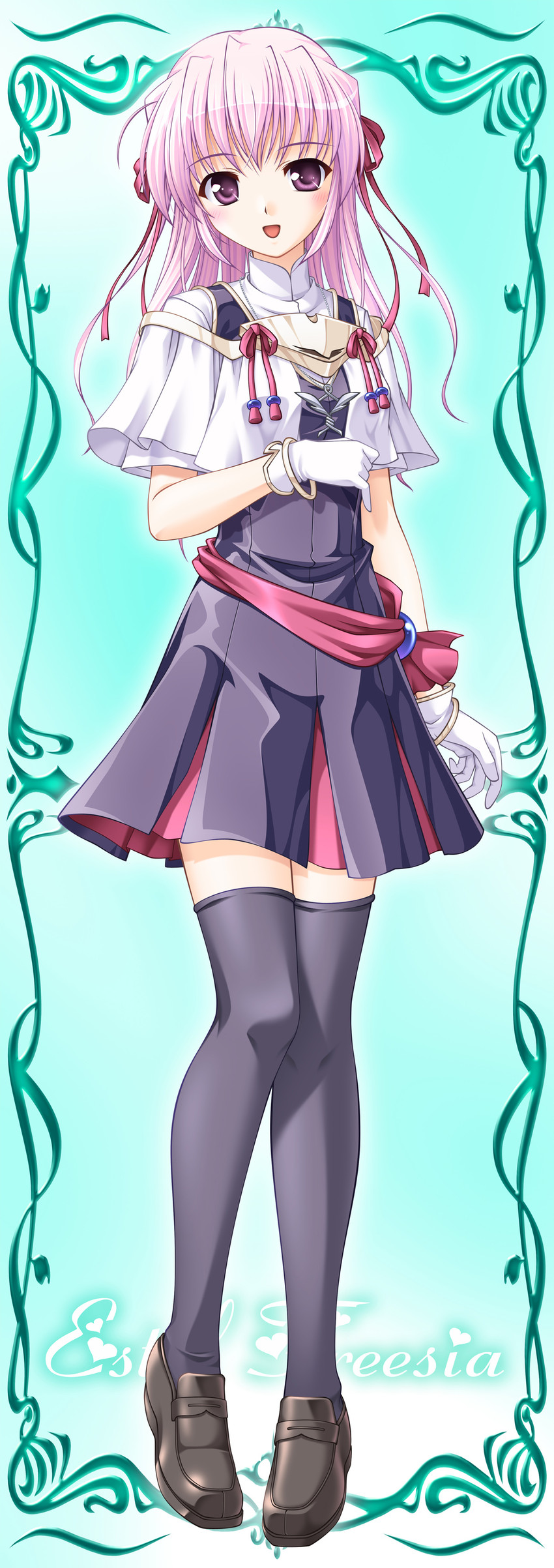 estel freesia (yoake mae yori ruri iro na) drawn by bekkankou