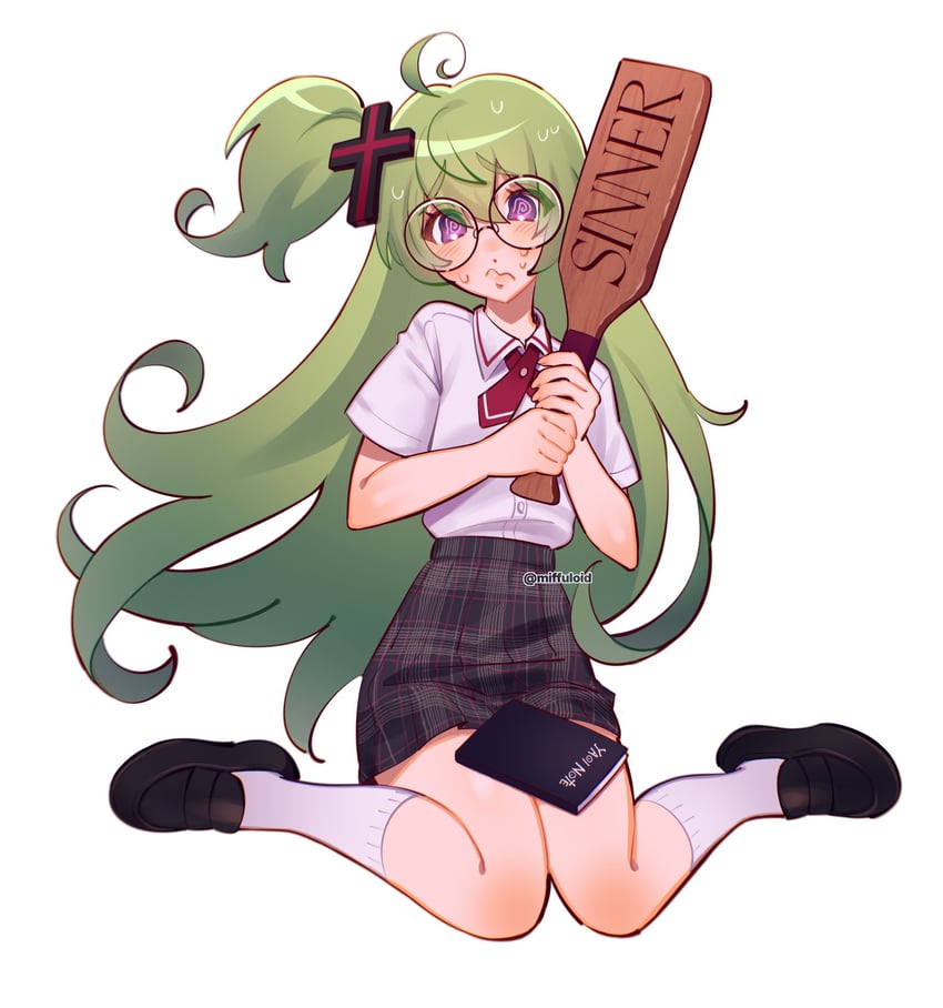 macne nana (vocaloid and 3 more) drawn by miffuloid
