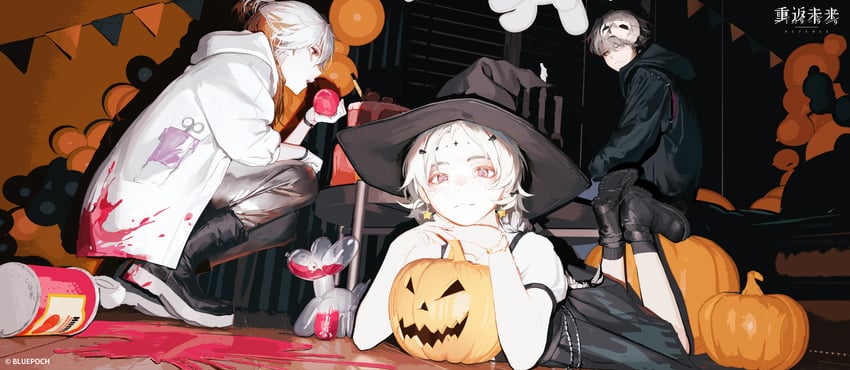 medicine pocket, balloon party, and x (reverse:1999) drawn by tacshojosora
