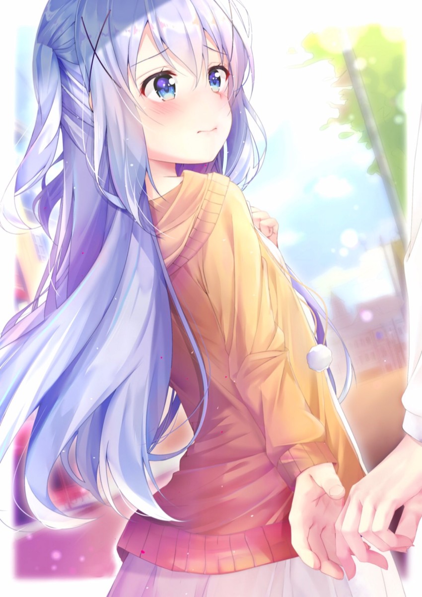 kafuu chino (gochuumon wa usagi desu ka?) drawn by rouka_(akatyann)