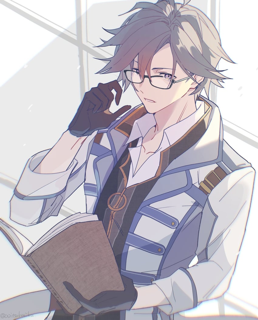 rean schwarzer (eiyuu densetsu and 2 more) drawn by azitsukeniku