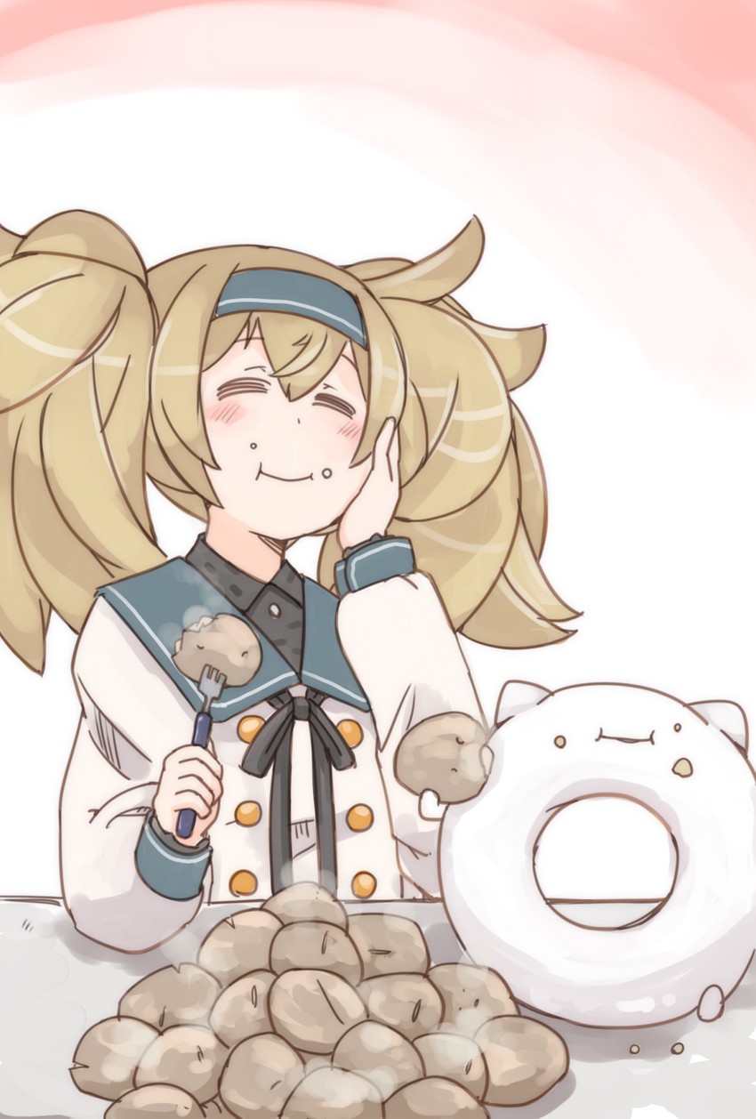 gambier bay and enemy lifebuoy (kantai collection) drawn by enjaku_izuku