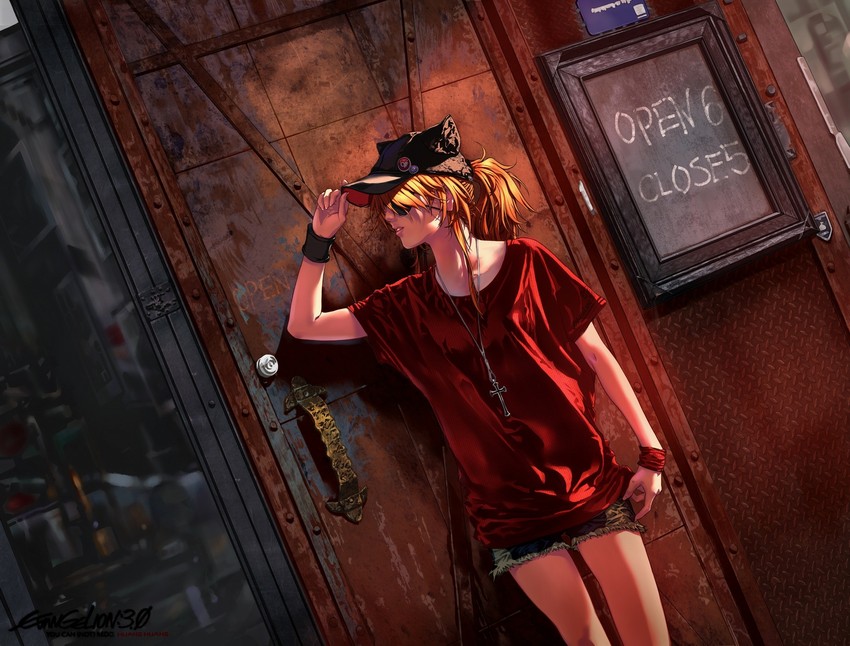 souryuu asuka langley (neon genesis evangelion and 2 more) drawn by jian_huang