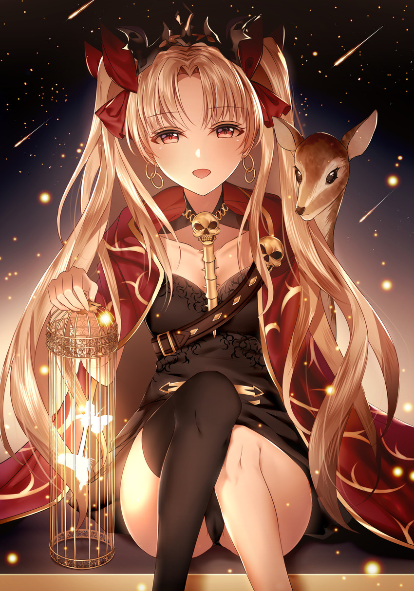 ereshkigal (fate and 1 more) drawn by junpaku_karen