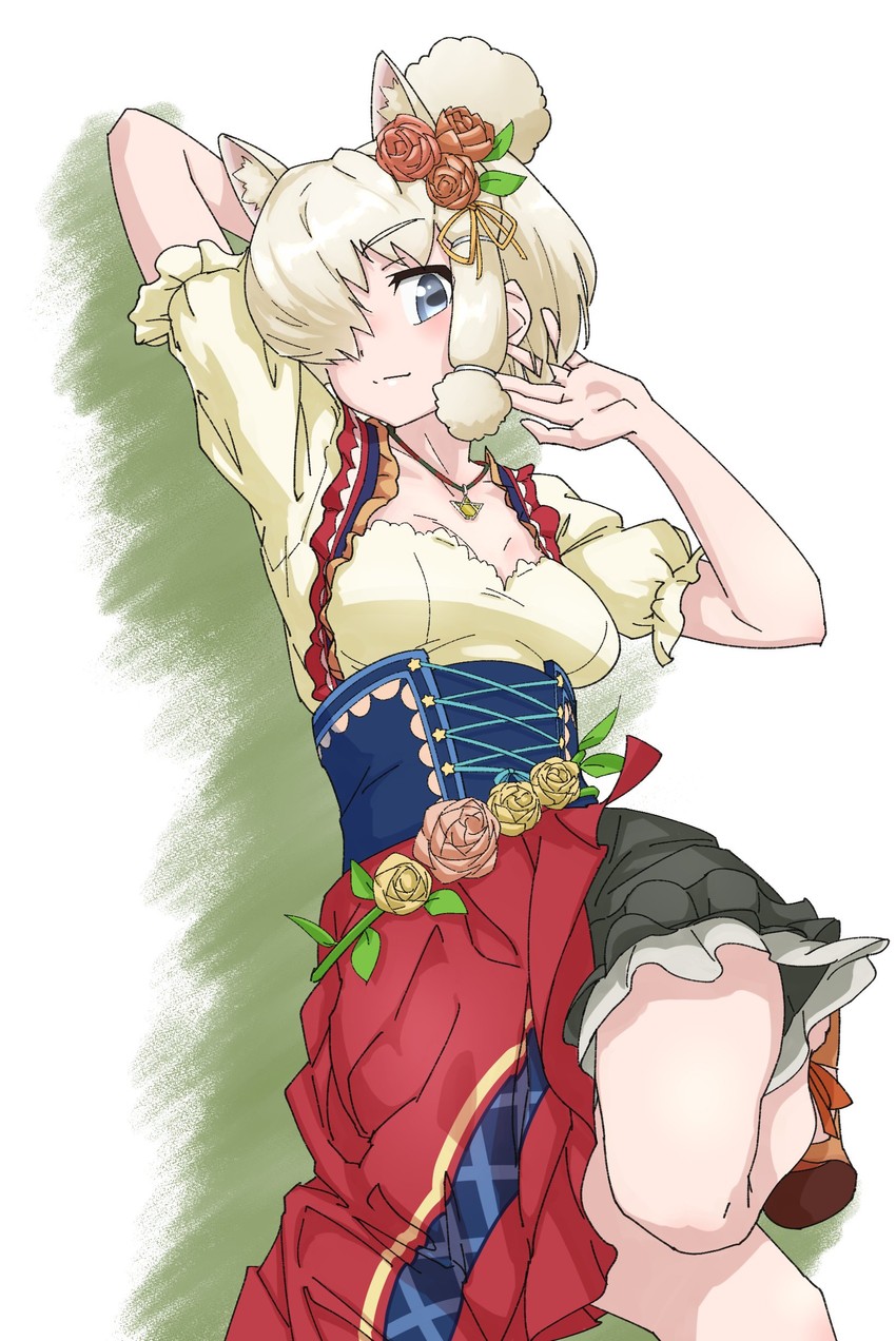 alpaca suri (kemono friends and 1 more) drawn by tanabe_(fueisei)