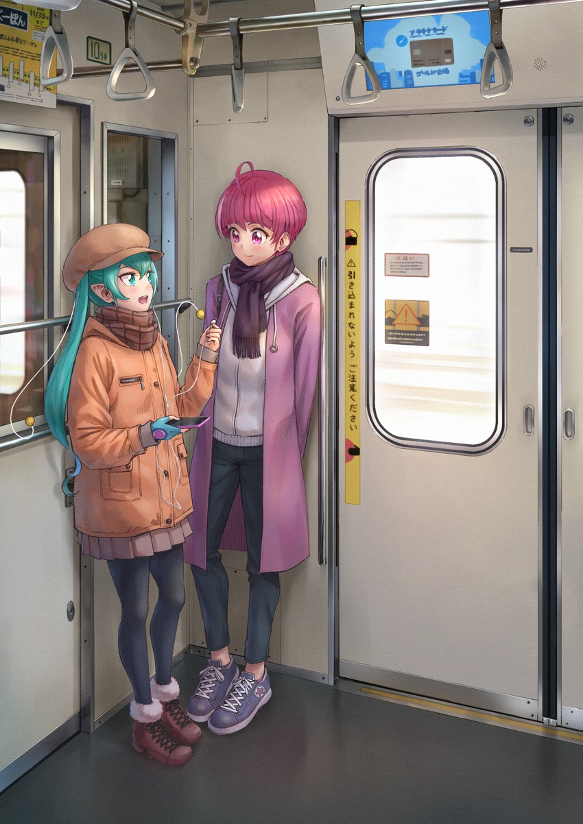 hagoromo lala and hoshina hikaru (precure and 1 more) drawn by itou_shin'ichi