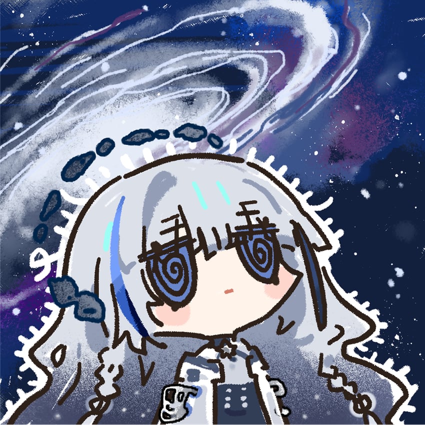 hubble and darkstar hubble (girls' frontline and 1 more) drawn by cui_pi_zha_xia_qiu