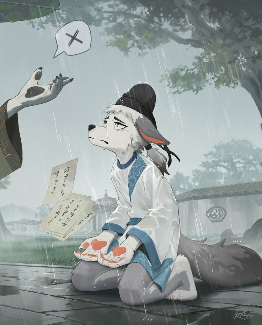 li bai (shi ci dong wu cheng) drawn by i_lokey