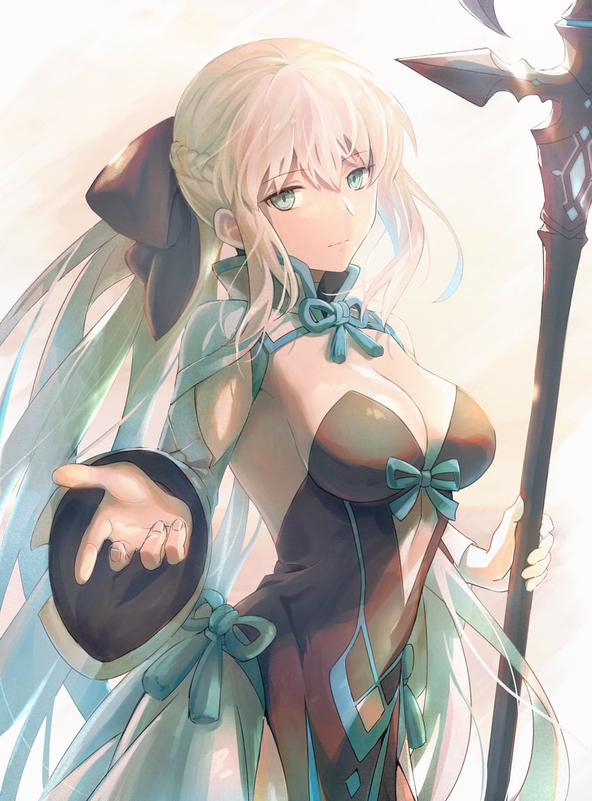 morgan le fay (fate and 1 more) drawn by okonon_(kado_colda)