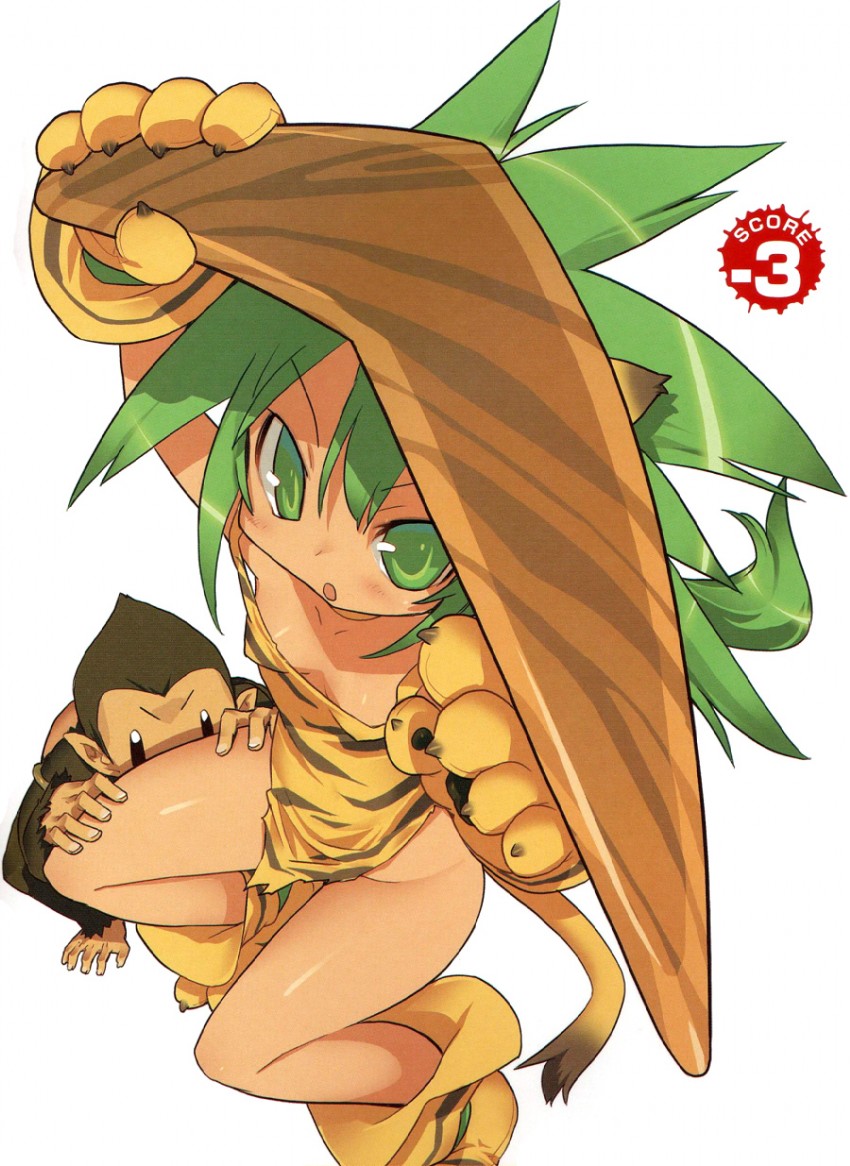 cham cham and paku paku (queen's blade and 2 more) drawn by blade_(galaxist)