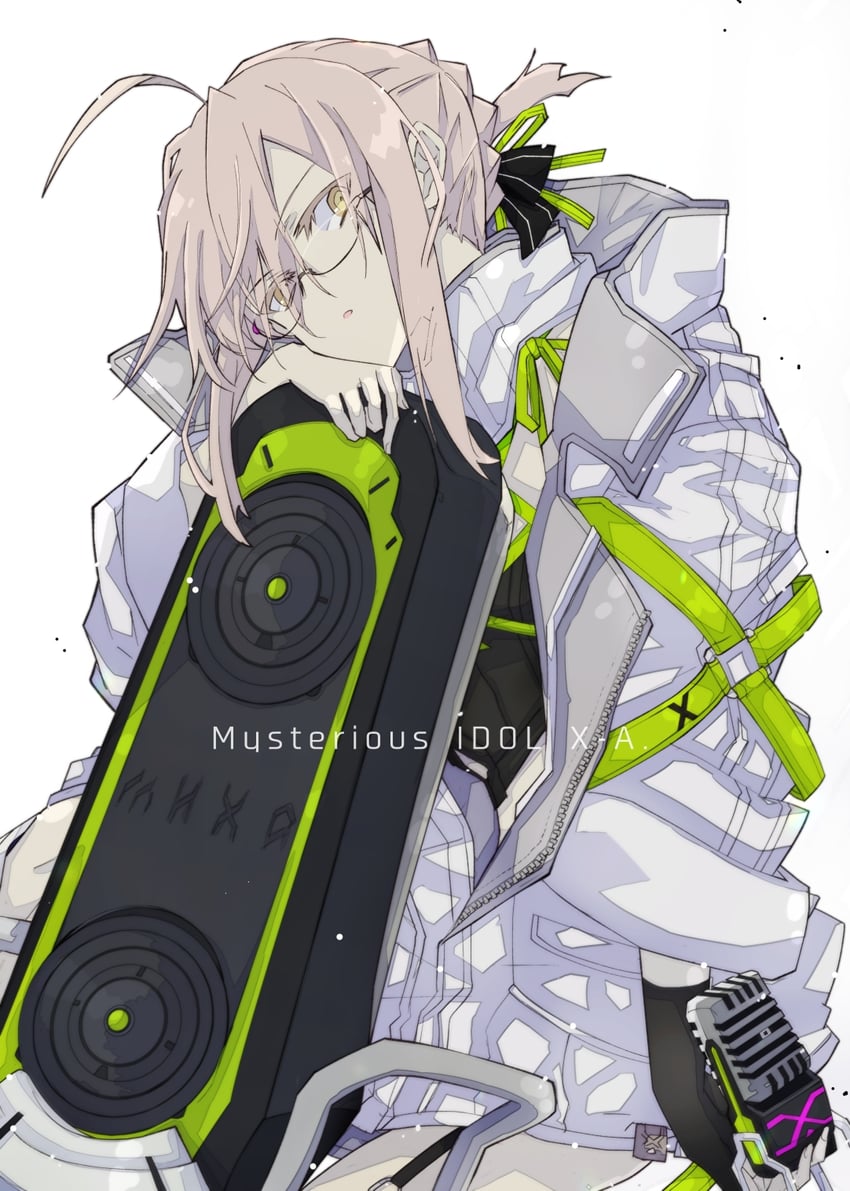 artoria pendragon and mysterious idol x alter (fate and 1 more) drawn by nogi_(acclima)